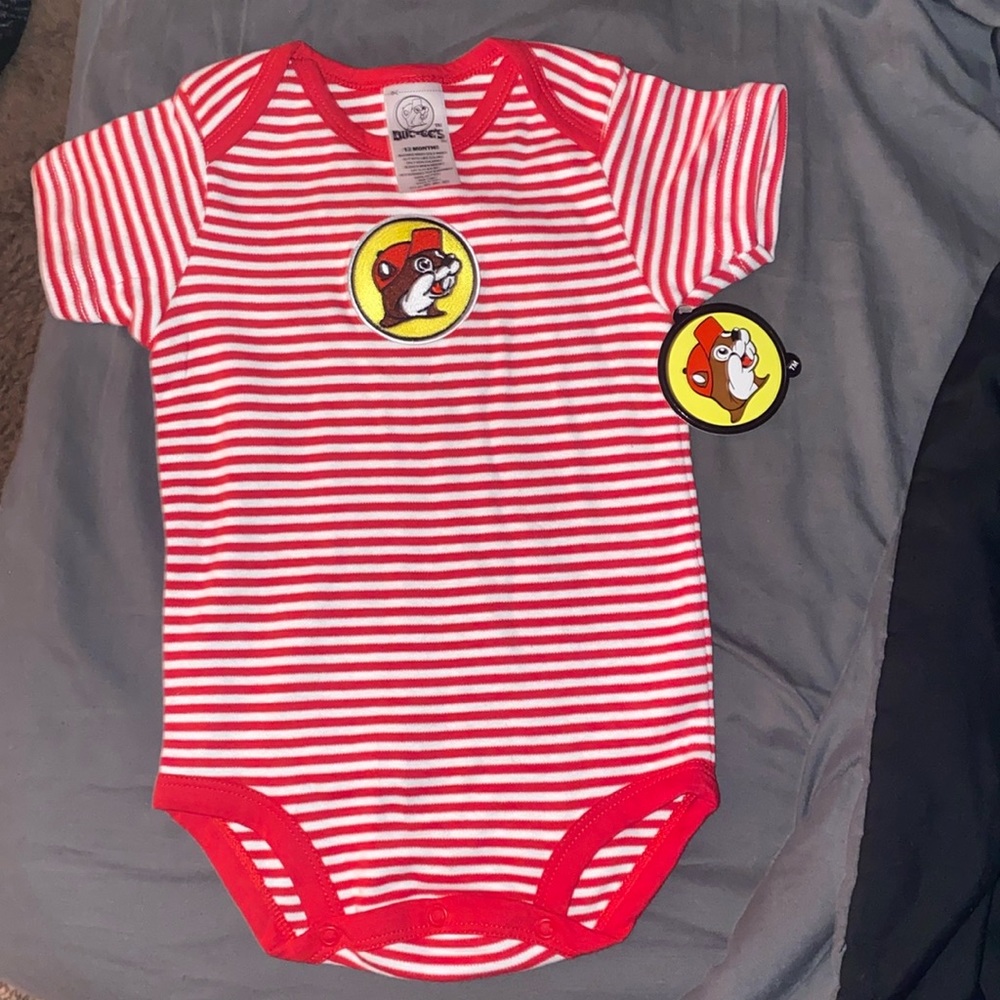 Striped onesie